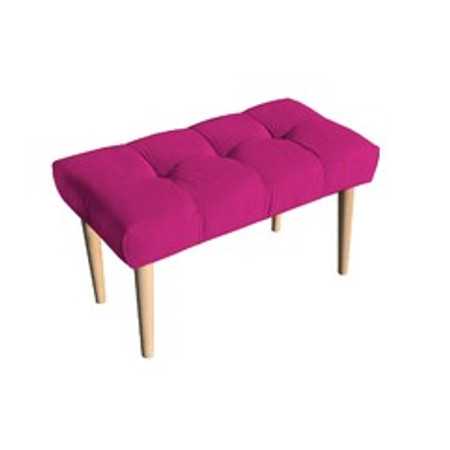 Lavice SKANDINAVSKÁ 40x40 cm Růžová SG-nábytek